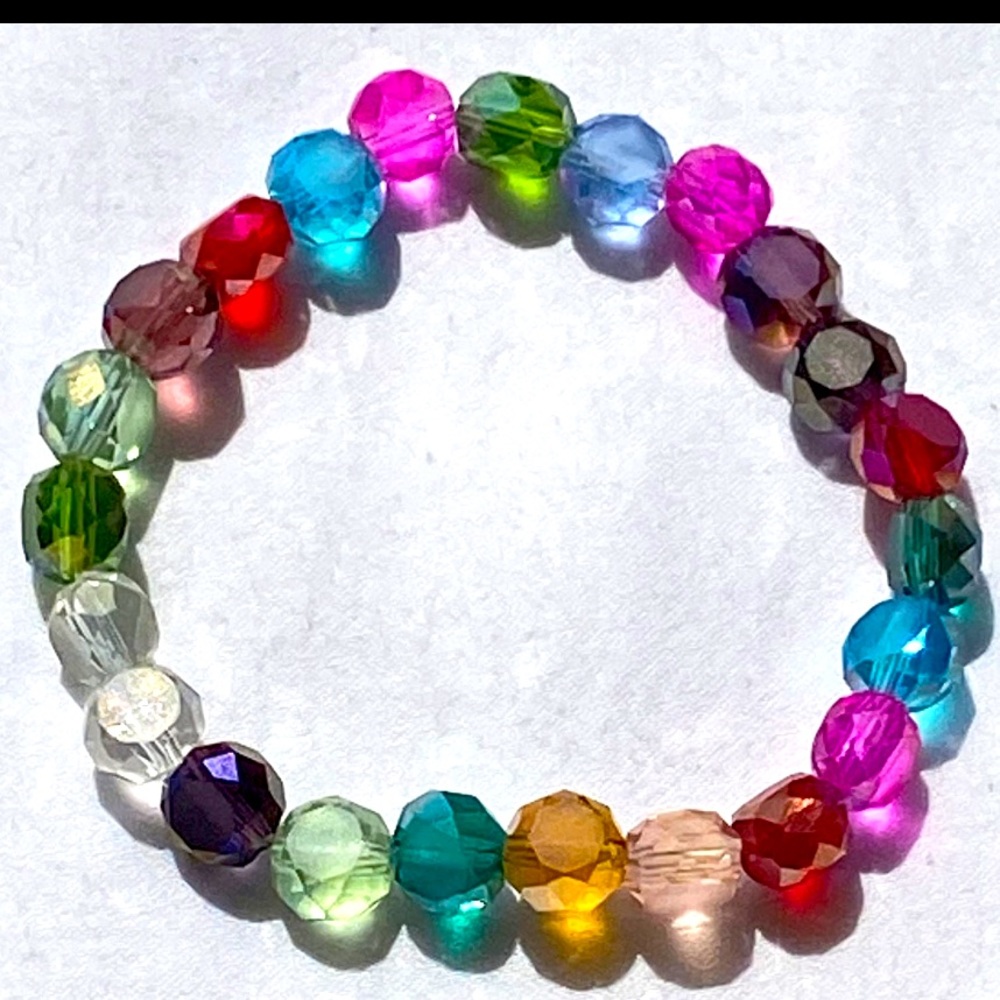 Multicolor Glass Bracelet